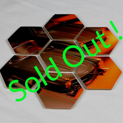 sottobicchieri centrotavola sughero mercedes sl