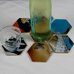 sottobicchieri centrotavola real pin up